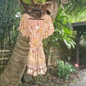 NEW Spell & the Gypsy Buttercup Caramel Dress